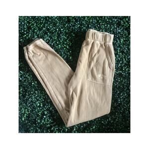 BillaBong Woman's Size XS Tan Joggers Sweat Pants- Pre-Owned